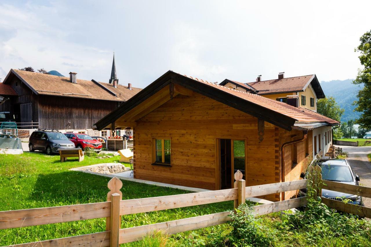 Ferienwohnung Glaserhäusl am Roßgarten Schliersee Exterior foto